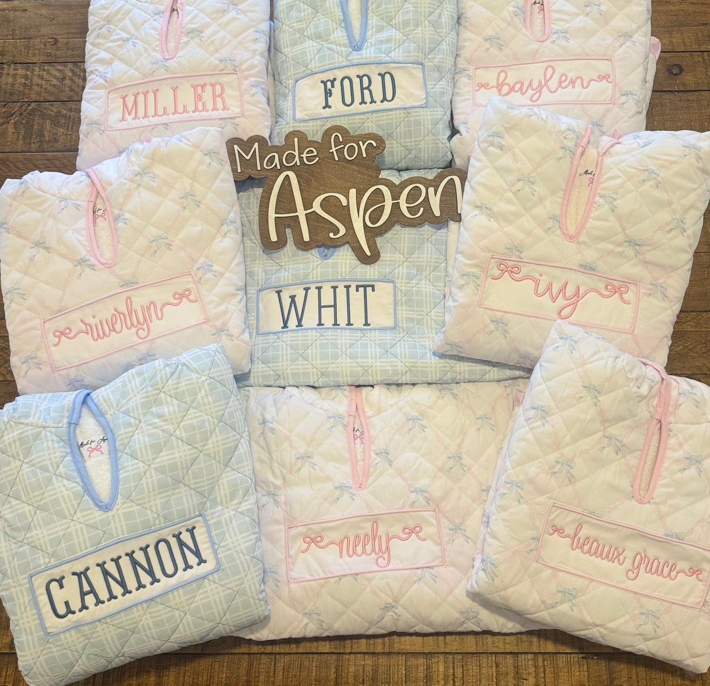 PATENT PENDING Quilted hooded towel