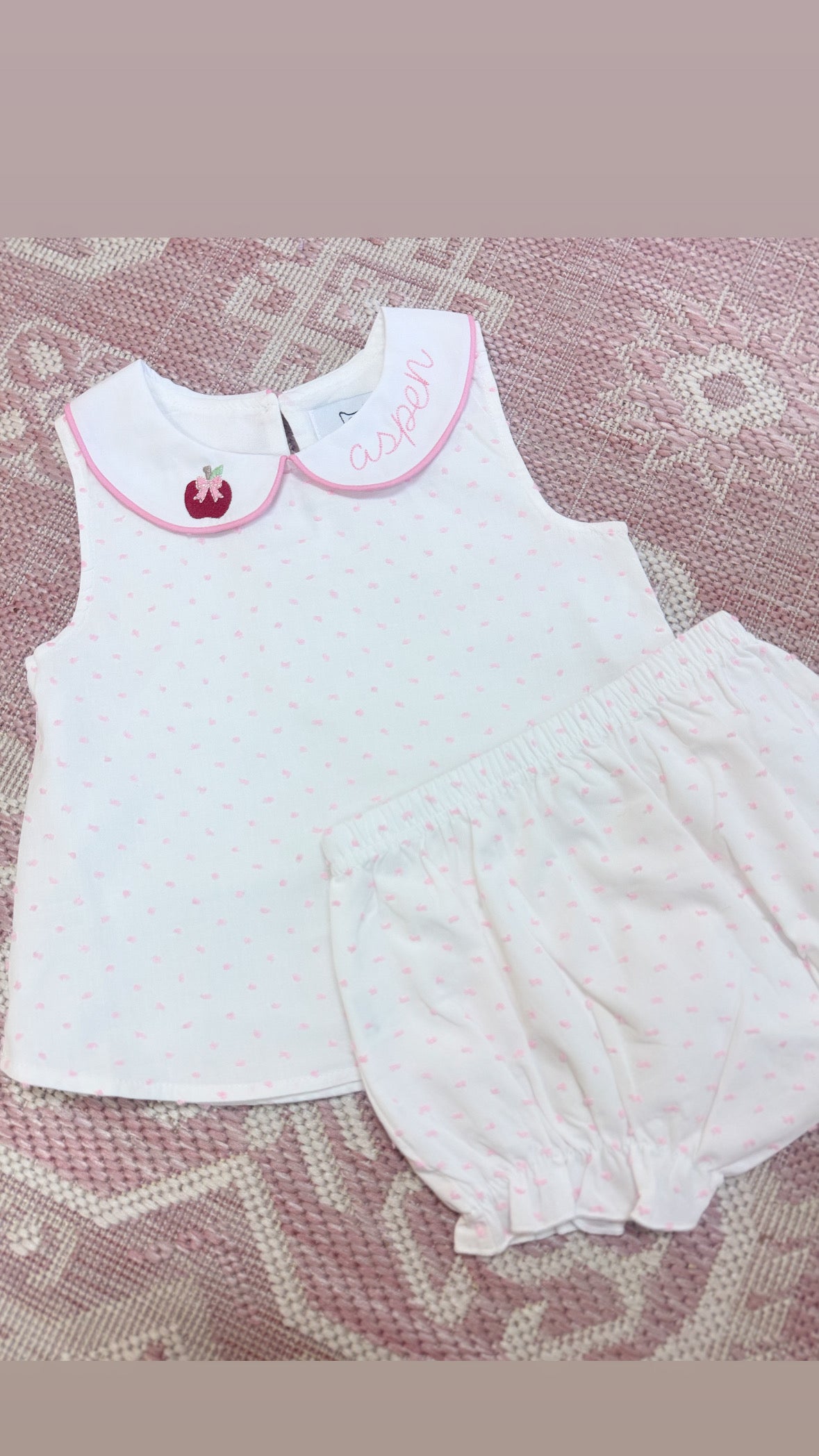 Back to school diaper set