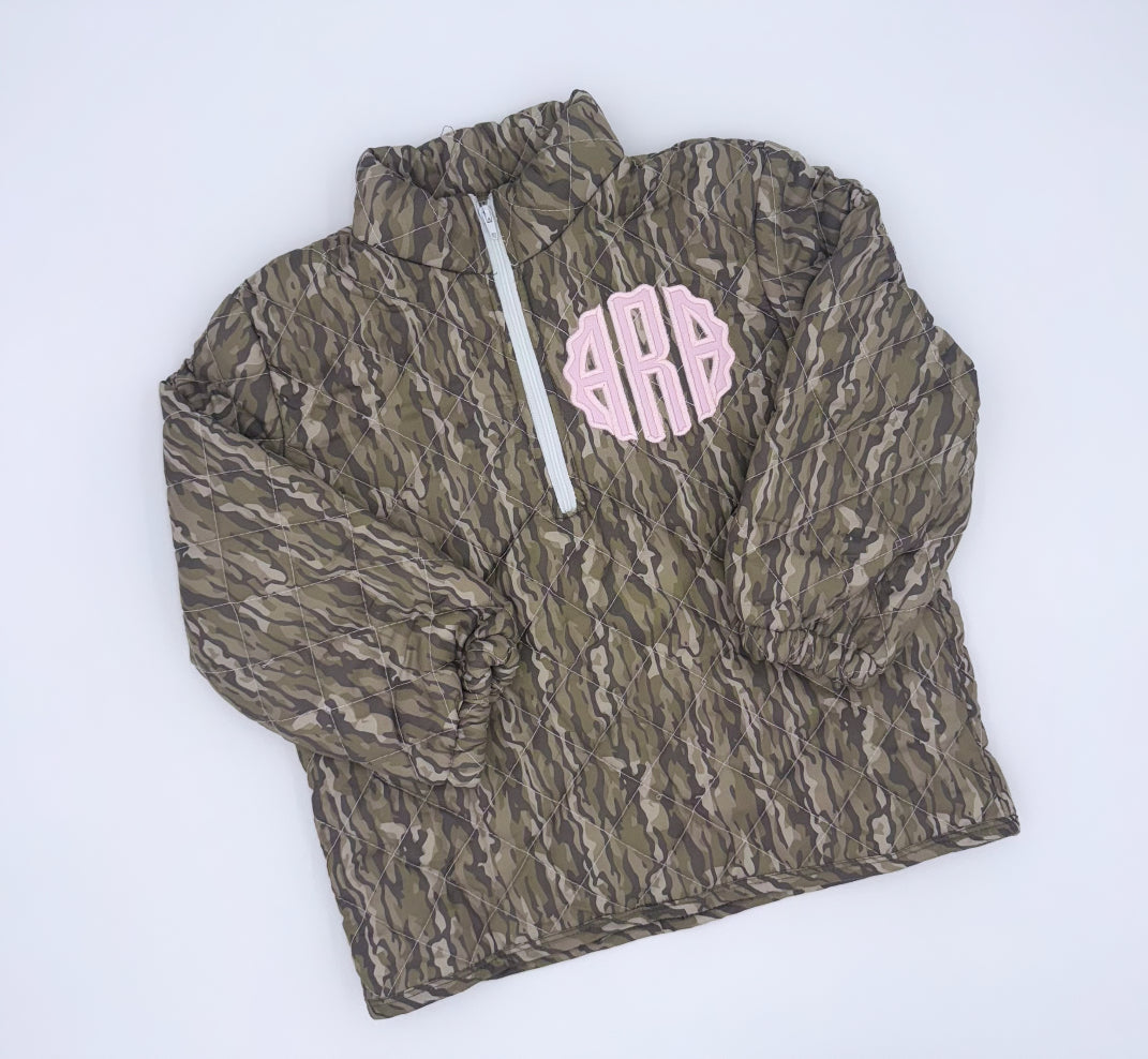 PO: Quilted Quarter Zips