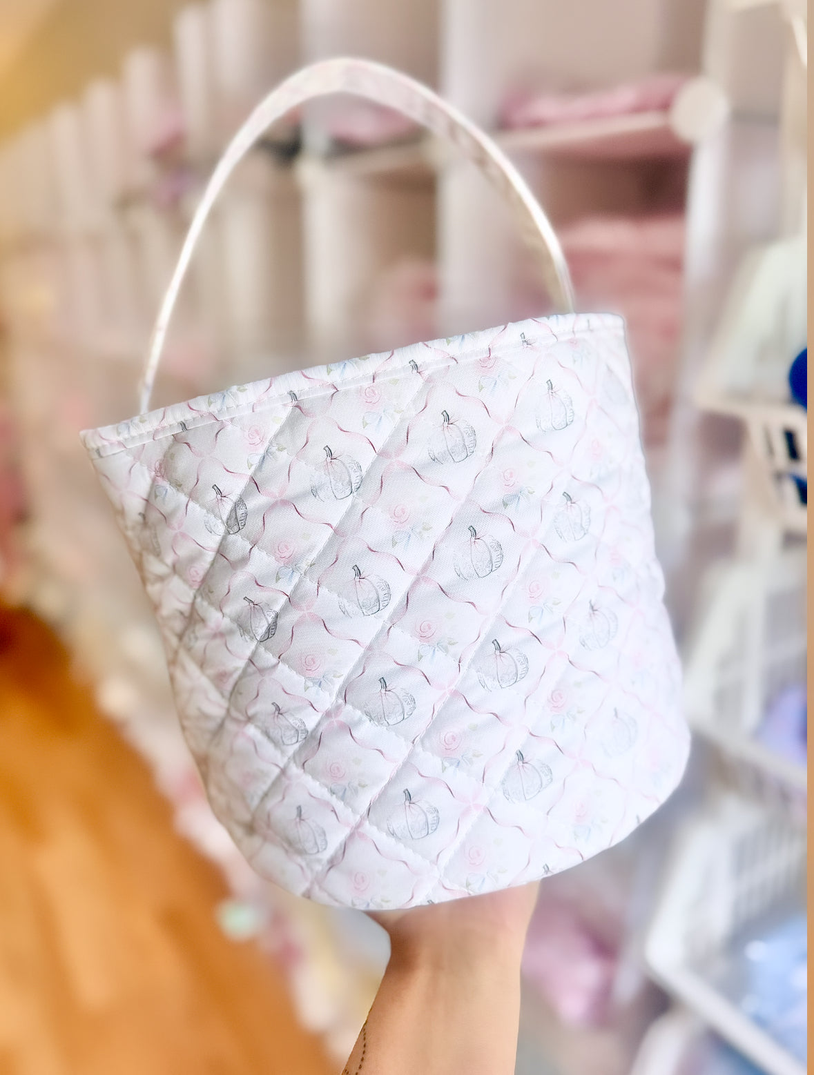 PO: Quilted Halloween Bucket