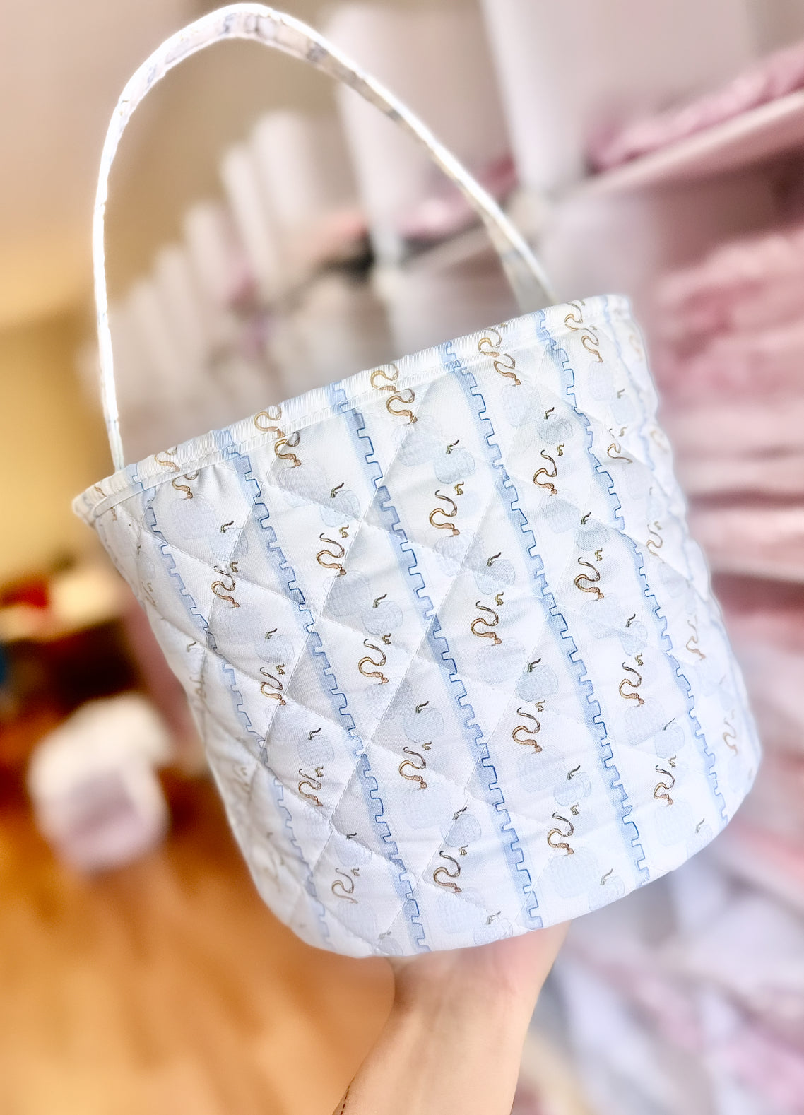 PO: Quilted Halloween Bucket